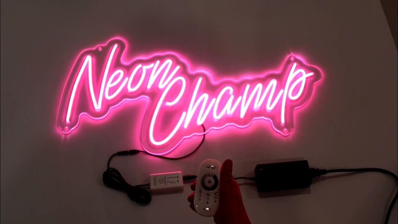LED neon sign energy efficient UK 2026